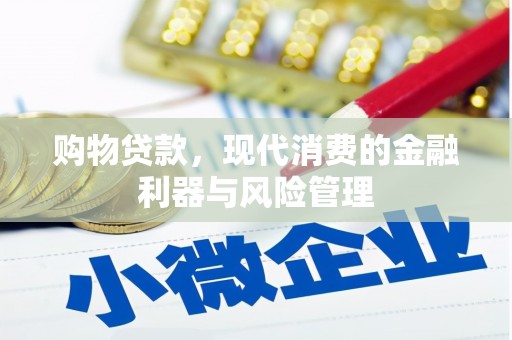 金溪购物贷款，现代消费的金融利器与风险管理