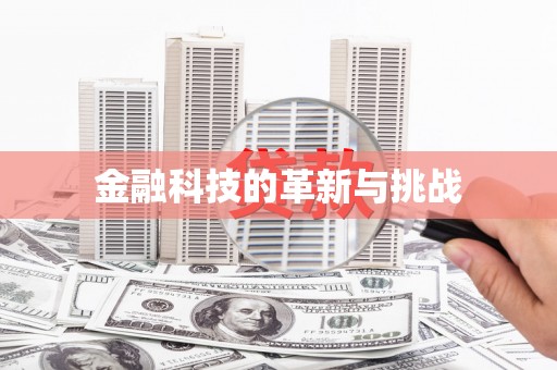 金溪金融科技的革新与挑战