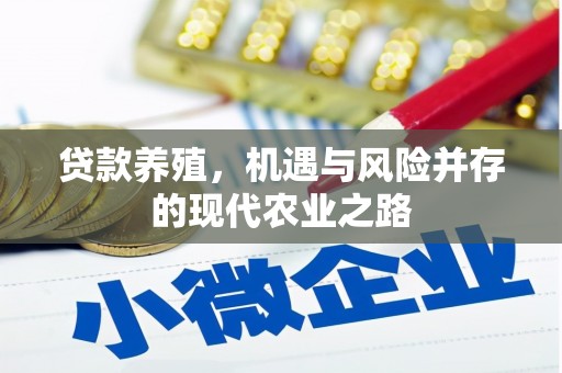 金溪贷款养殖，机遇与风险并存的现代农业之路