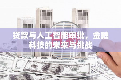 金溪贷款与人工智能审批，金融科技的未来与挑战