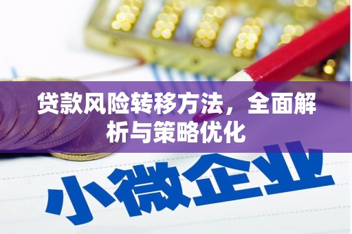 金溪贷款风险转移方法，全面解析与策略优化