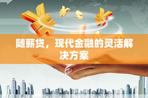 金溪随薪贷，现代金融的灵活解决方案