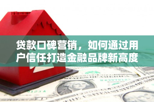 金溪贷款口碑营销，如何通过用户信任打造金融品牌新高度