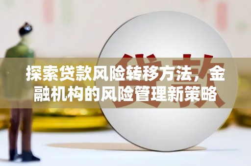 金溪探索贷款风险转移方法，金融机构的风险管理新策略