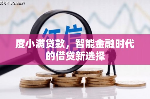 金溪度小满贷款，智能金融时代的借贷新选择