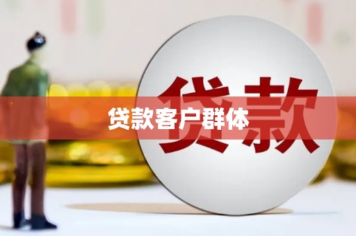 金溪贷款客户群体