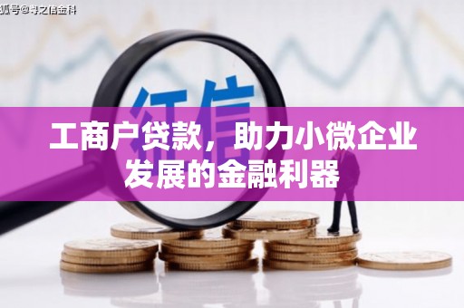 金溪工商户贷款，助力小微企业发展的金融利器