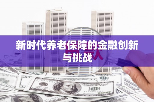 金溪新时代养老保障的金融创新与挑战