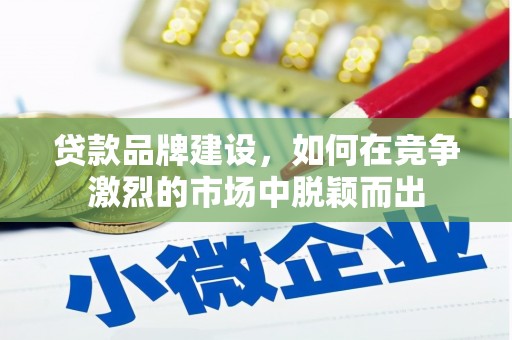 金溪贷款品牌建设，如何在竞争激烈的市场中脱颖而出