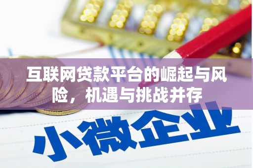 金溪互联网贷款平台的崛起与风险，机遇与挑战并存