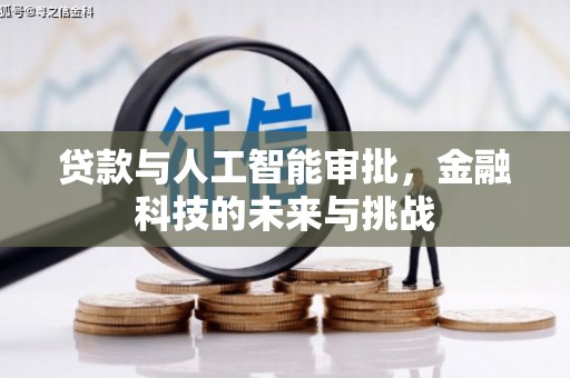 金溪贷款与人工智能审批，金融科技的未来与挑战