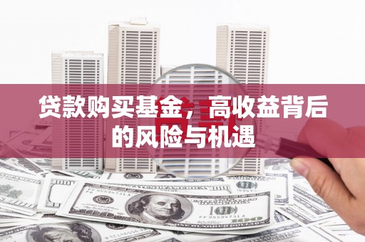 金溪贷款购买基金，高收益背后的风险与机遇