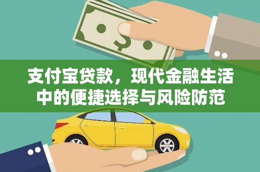 金溪支付宝贷款，现代金融生活中的便捷选择与风险防范