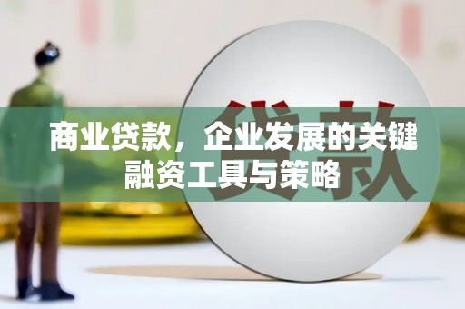 金溪商业贷款，企业发展的关键融资工具与策略