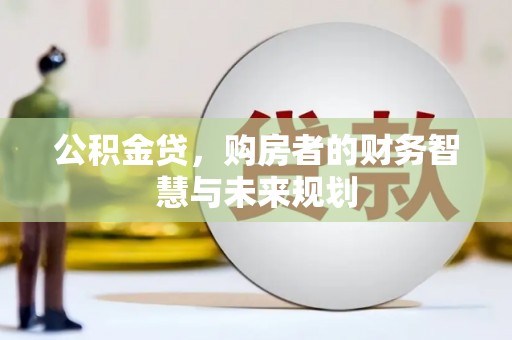金溪公积金贷，购房者的财务智慧与未来规划