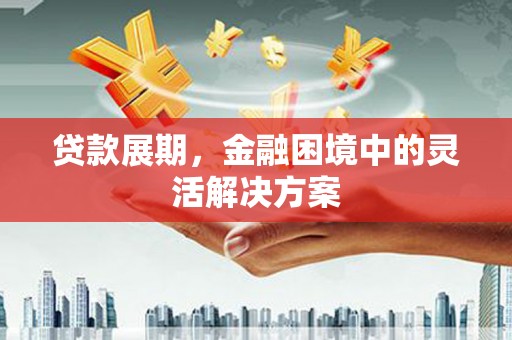 金溪贷款展期，金融困境中的灵活解决方案