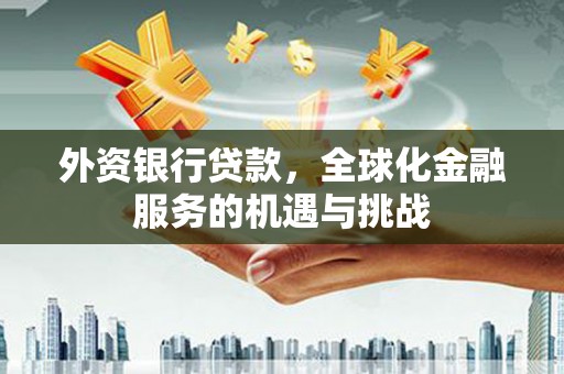 金溪外资银行贷款，全球化金融服务的机遇与挑战