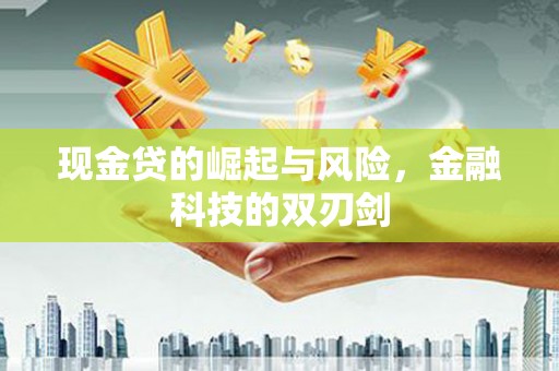金溪现金贷的崛起与风险，金融科技的双刃剑