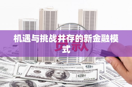 金溪机遇与挑战并存的新金融模式