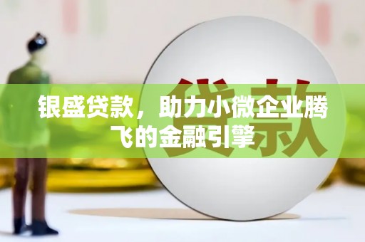 金溪银盛贷款，助力小微企业腾飞的金融引擎