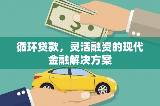 金溪循环贷款，灵活融资的现代金融解决方案