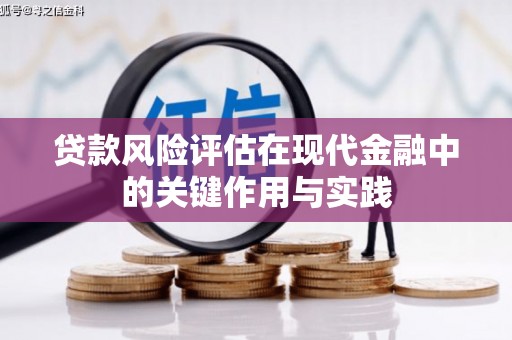 金溪贷款风险评估在现代金融中的关键作用与实践