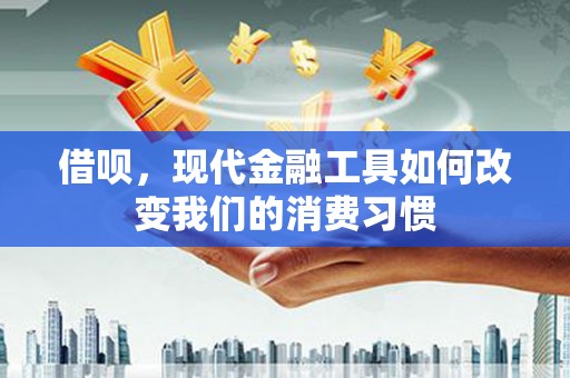 金溪借呗，现代金融工具如何改变我们的消费习惯