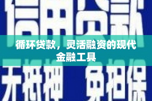 金溪循环贷款，灵活融资的现代金融工具