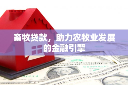 金溪畜牧贷款，助力农牧业发展的金融引擎