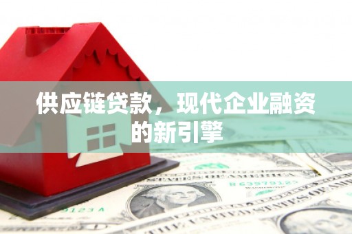 金溪供应链贷款，现代企业融资的新引擎