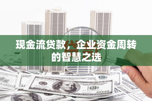 金溪现金流贷款，企业资金周转的智慧之选