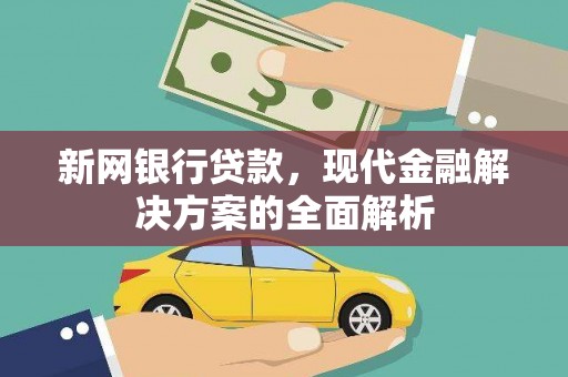 金溪新网银行贷款，现代金融解决方案的全面解析