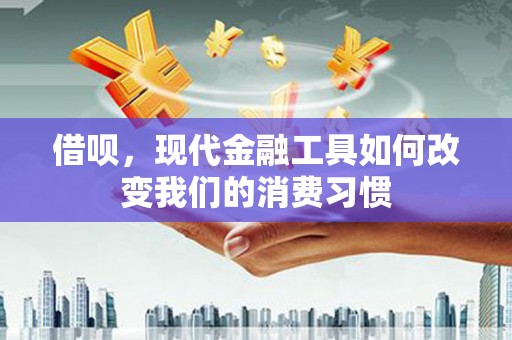 金溪借呗，现代金融工具如何改变我们的消费习惯
