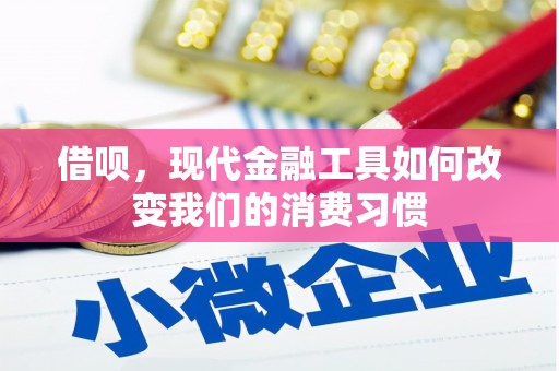 金溪借呗，现代金融工具如何改变我们的消费习惯