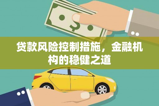 金溪贷款风险控制措施，金融机构的稳健之道