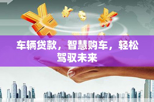 金溪车辆贷款，智慧购车，轻松驾驭未来