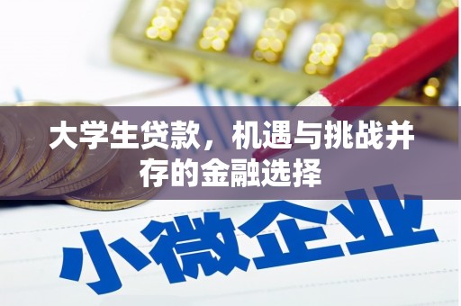 金溪大学生贷款，机遇与挑战并存的金融选择