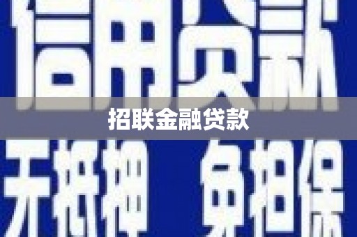 金溪招联金融贷款