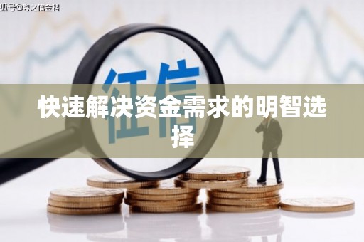 金溪快速解决资金需求的明智选择