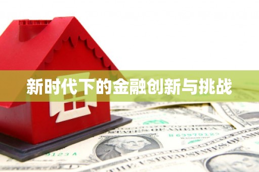 金溪新时代下的金融创新与挑战