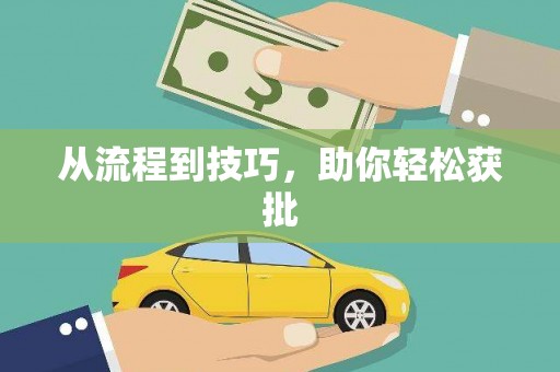 金溪从流程到技巧，助你轻松获批