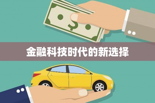 金溪金融科技时代的新选择