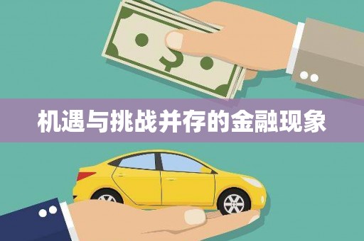 金溪机遇与挑战并存的金融现象